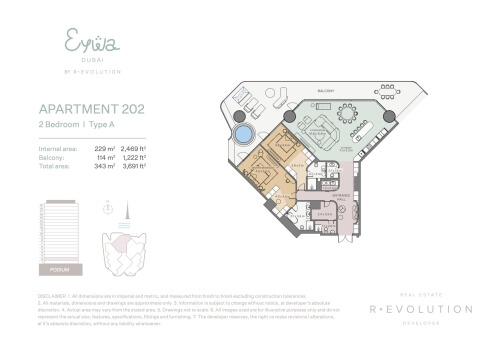 2 BR I Type A - 1