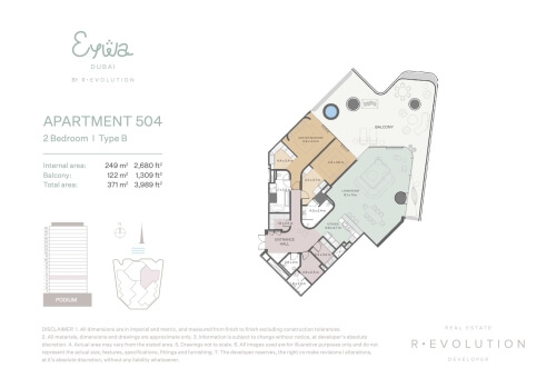 2BR Type B - 1