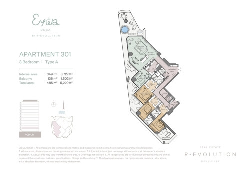 3BR Type A - 2
