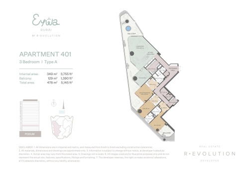 3BR Type A - 2