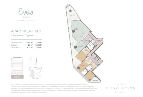 3BR Type A - 2