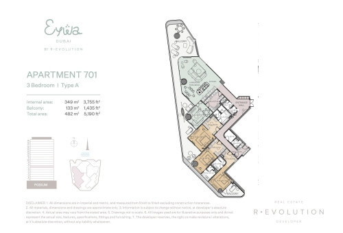 3BR Type A - 2