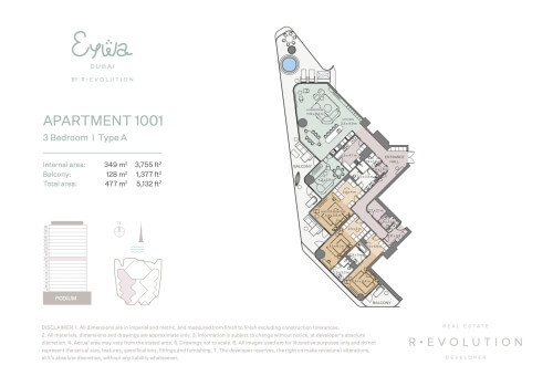 3BR Type A - 2