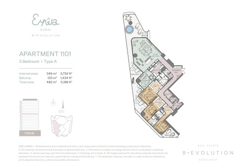 3BR Type A - 2