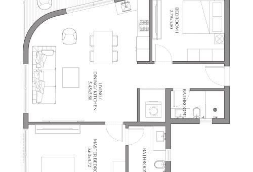 2BR - 2