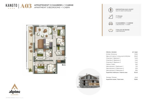3BR - 3