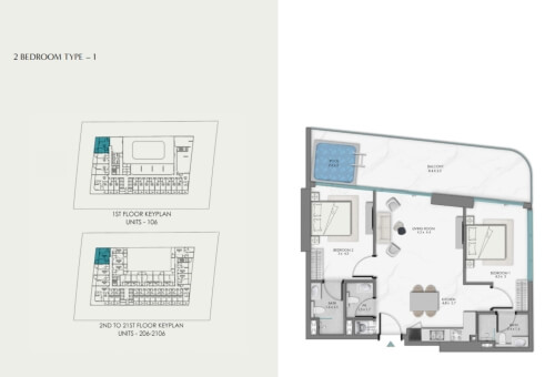 2BR - 3
