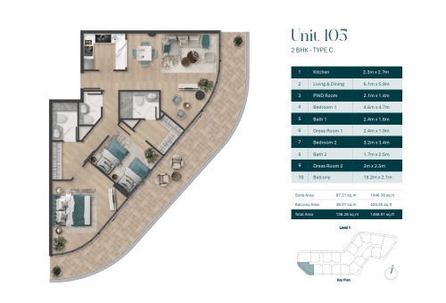 2BR - 2