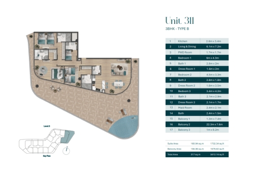 3BR - 3